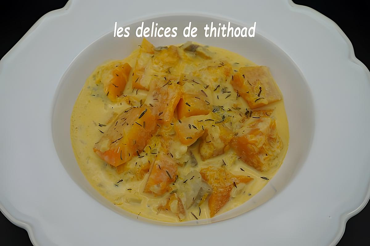 recette blanquette de butternut