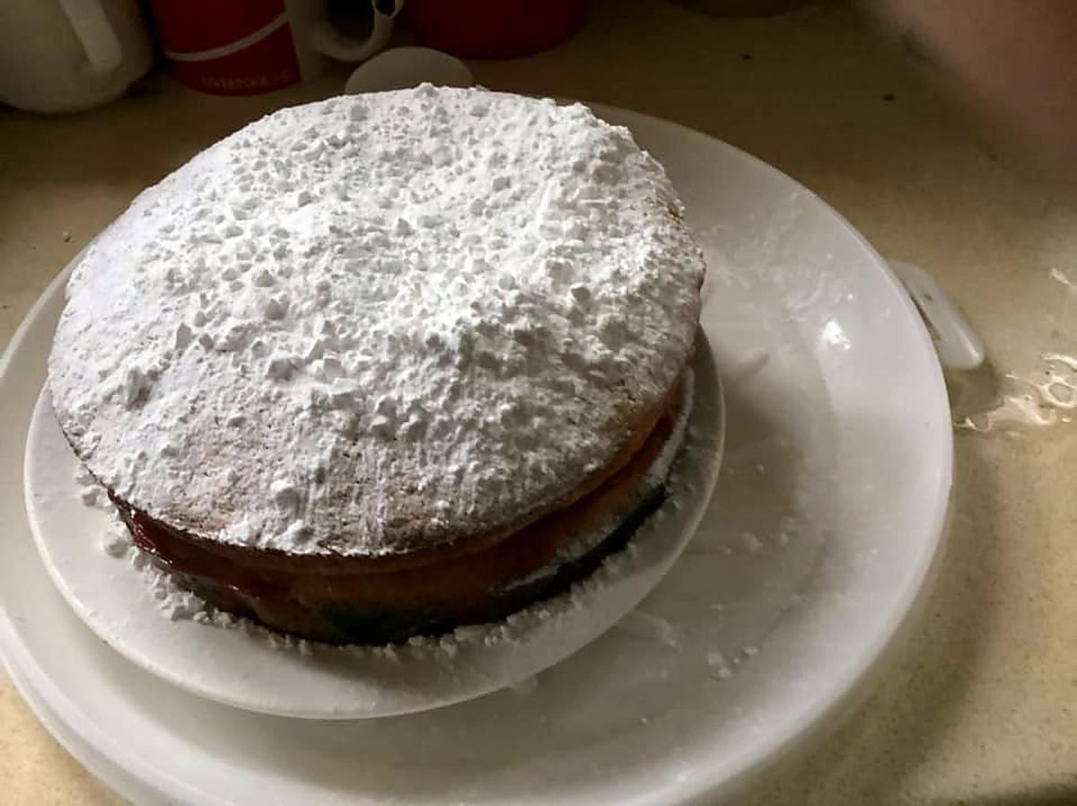 recette gateau éponge victoria