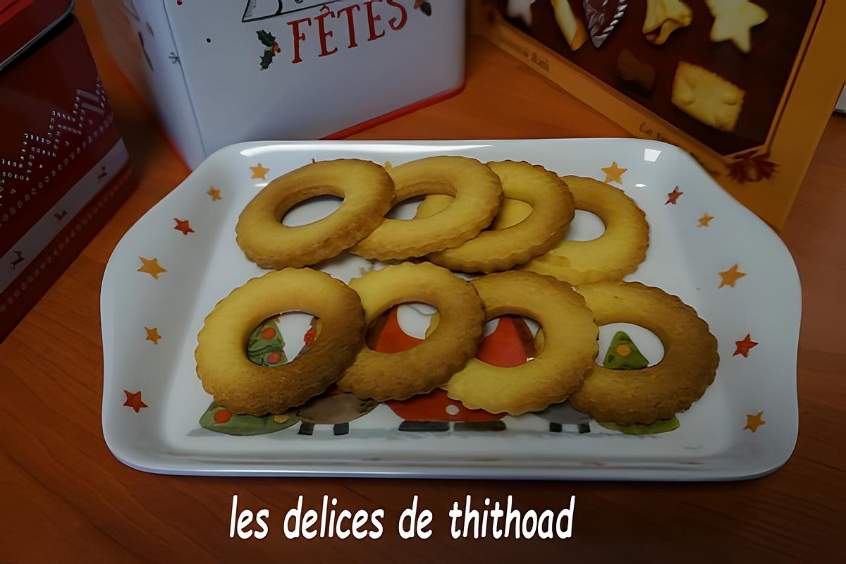 recette petites couronnes au beurre