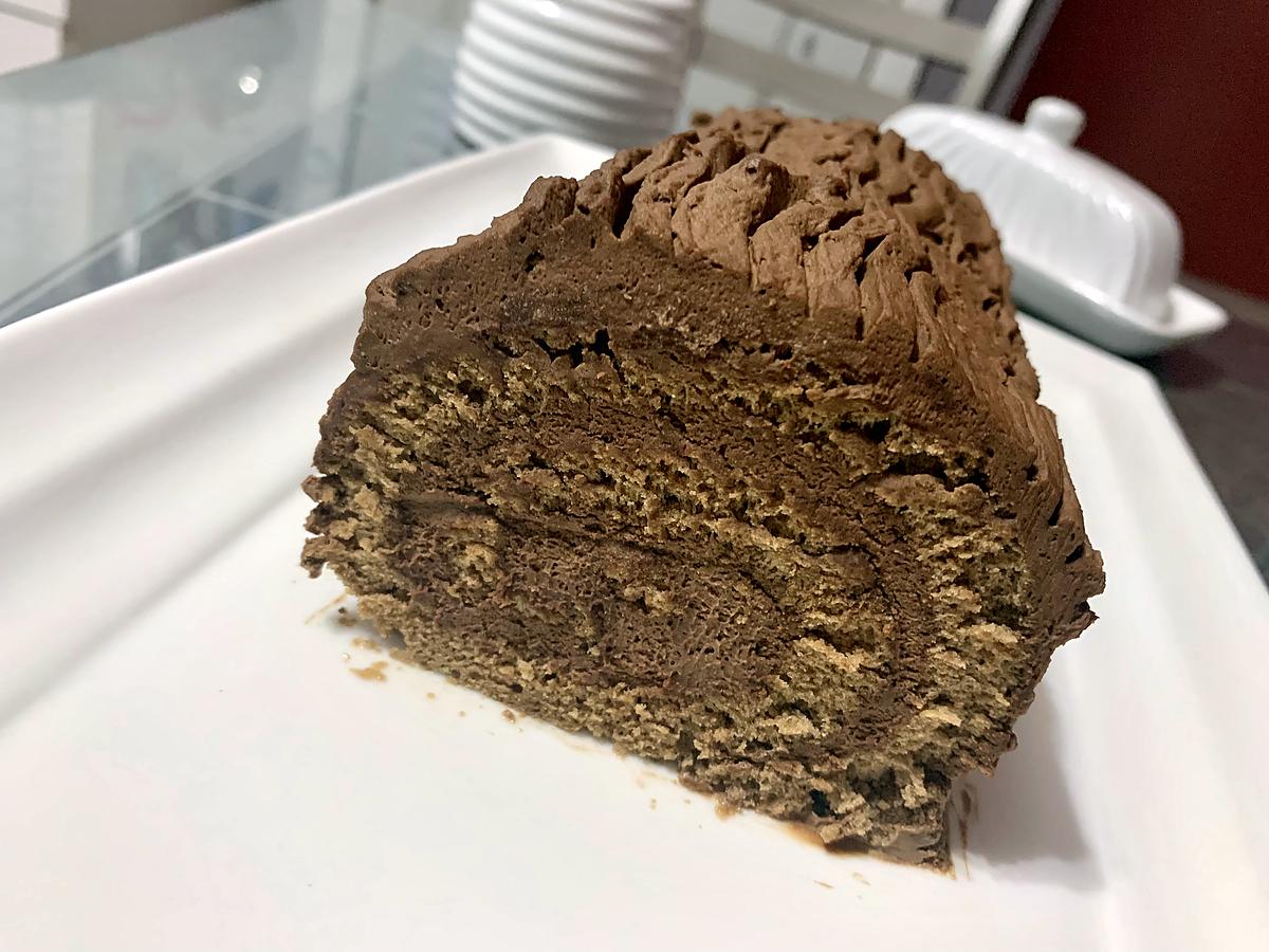 recette gâteau roulé au cacao