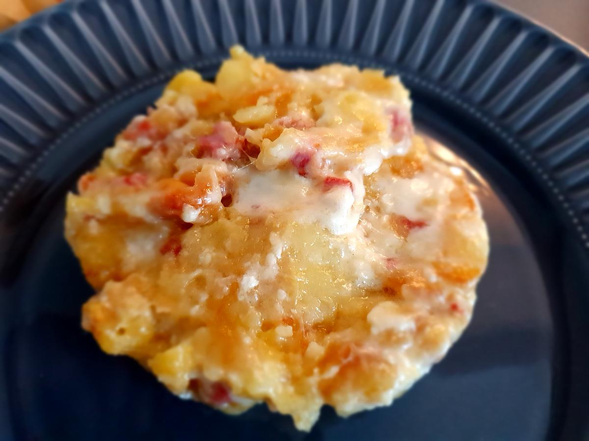 recette Tartiflette à la poêle (sans oignons)