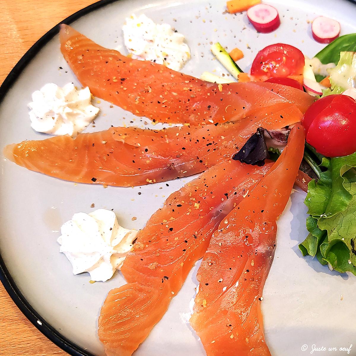 recette Saumon gravlax