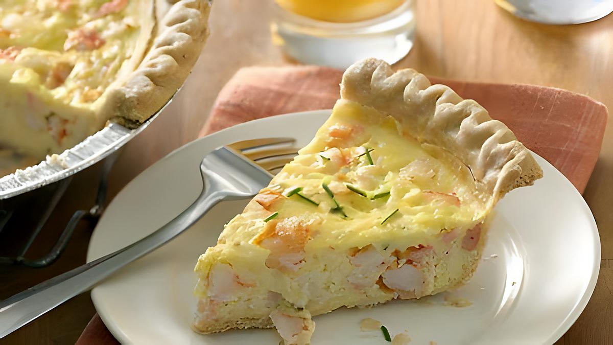 recette Tarte aux crevettes