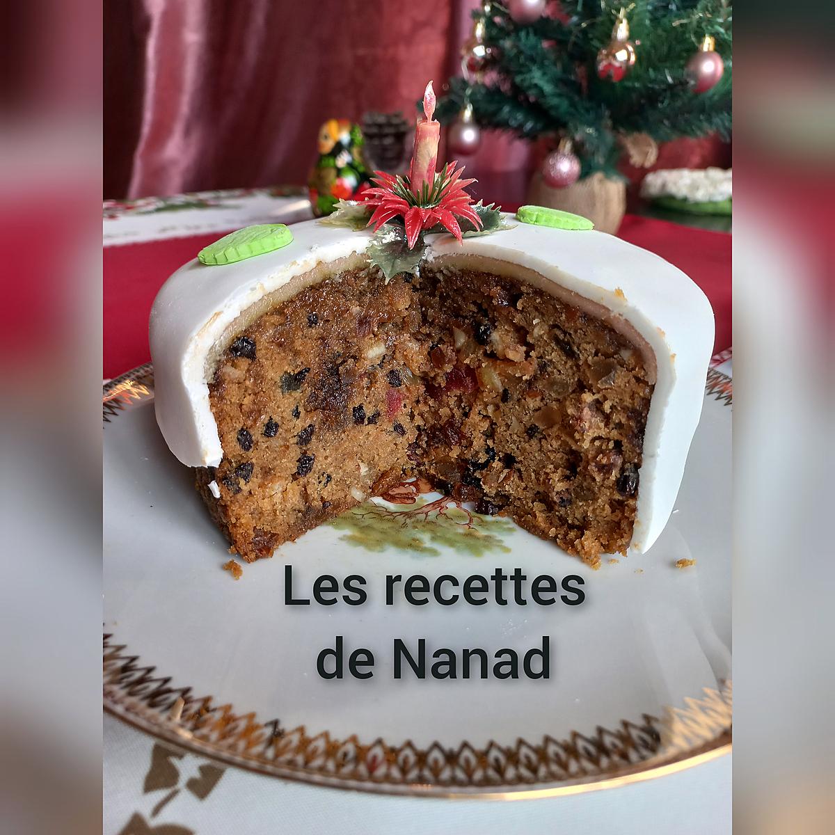 recette Gâteau de noël anglais