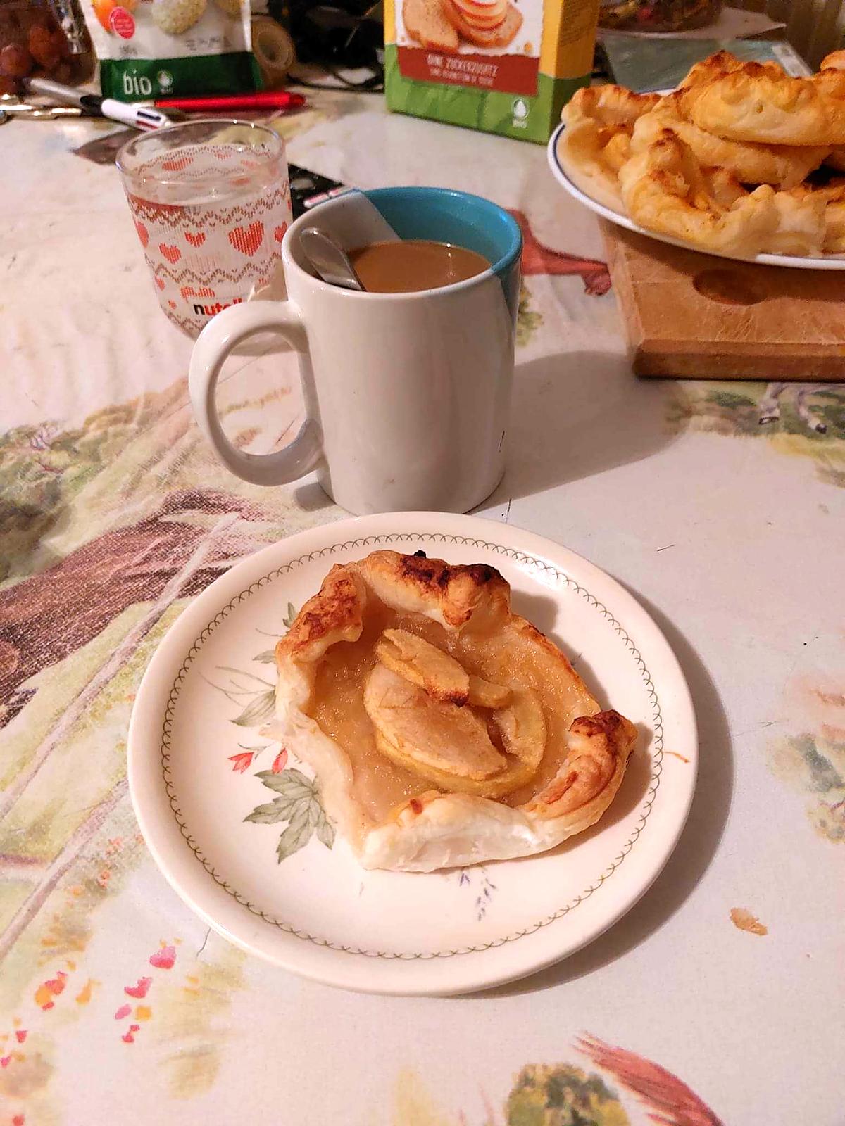 recette Tartellettes aux pommes