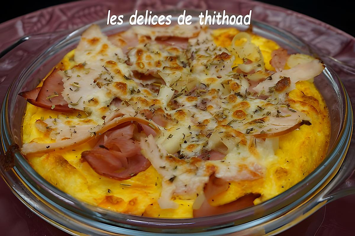 recette omelette façon pizza