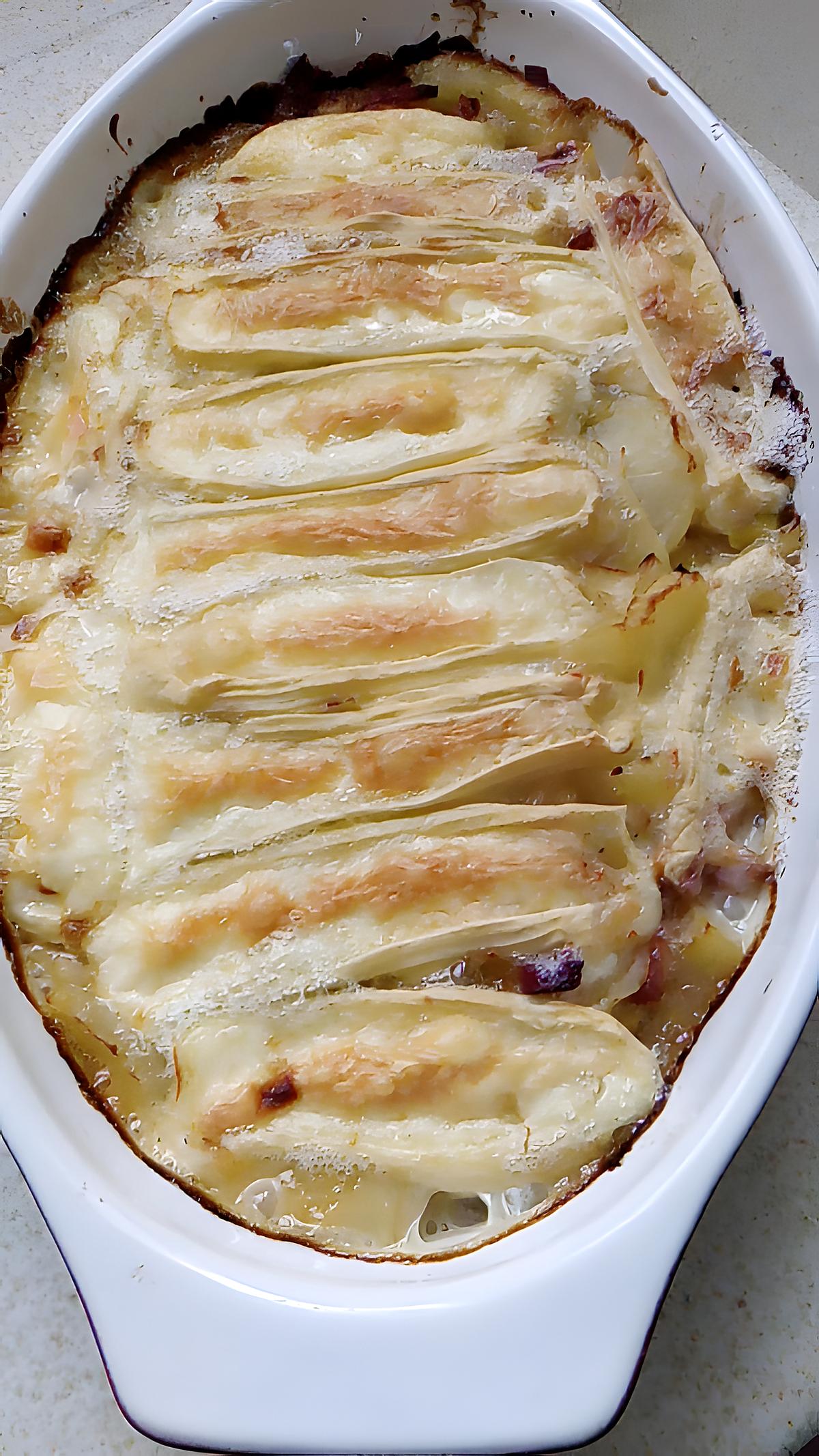 recette tartiflette poireaux pommes de terre