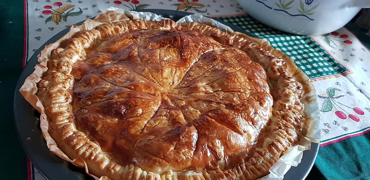 recette galette des rois aux pommes