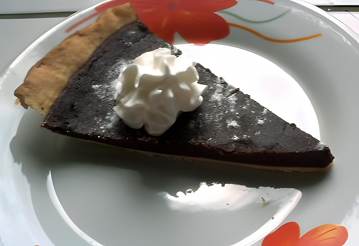 recette TARTE AU CHOCOLAT