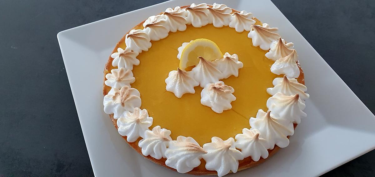 recette Tarte au citron meringuée ( recette  inspirée par  Hervé cuisine)