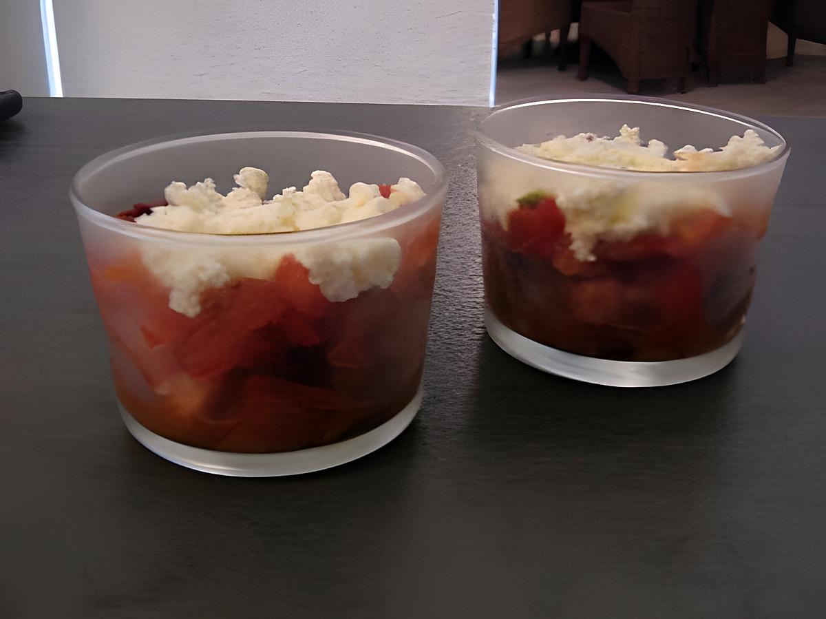 recette Duo de tomates façon tartare