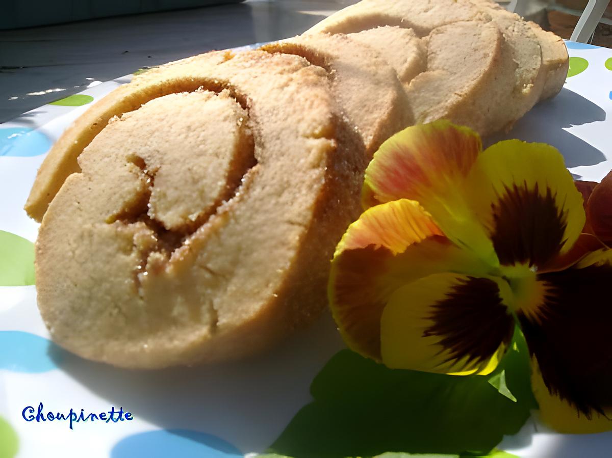 recette ~Biscuits brioche à la cannelle~ 