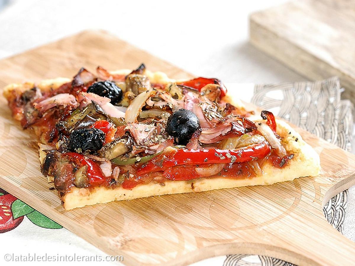 recette PÂTE À PIZZA sans gluten