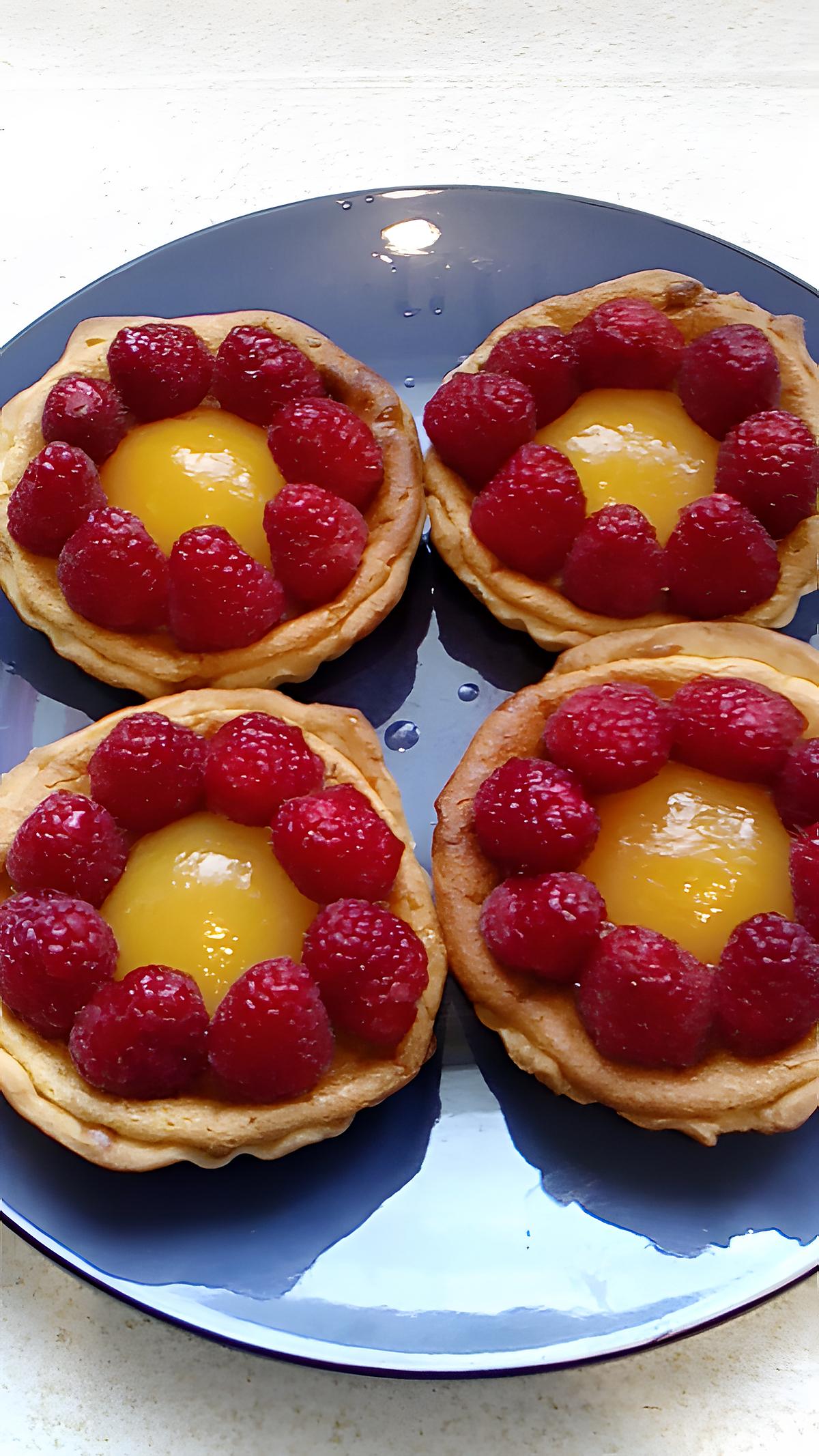 recette tartelettes abricot framboise créme mascarpone pistache