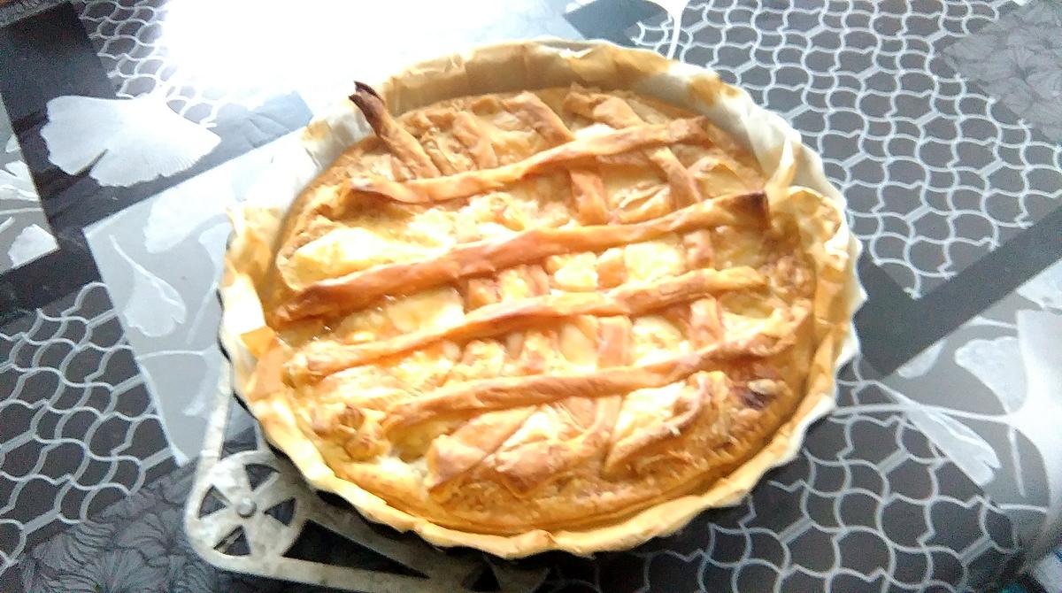 recette tarte aux maroilles