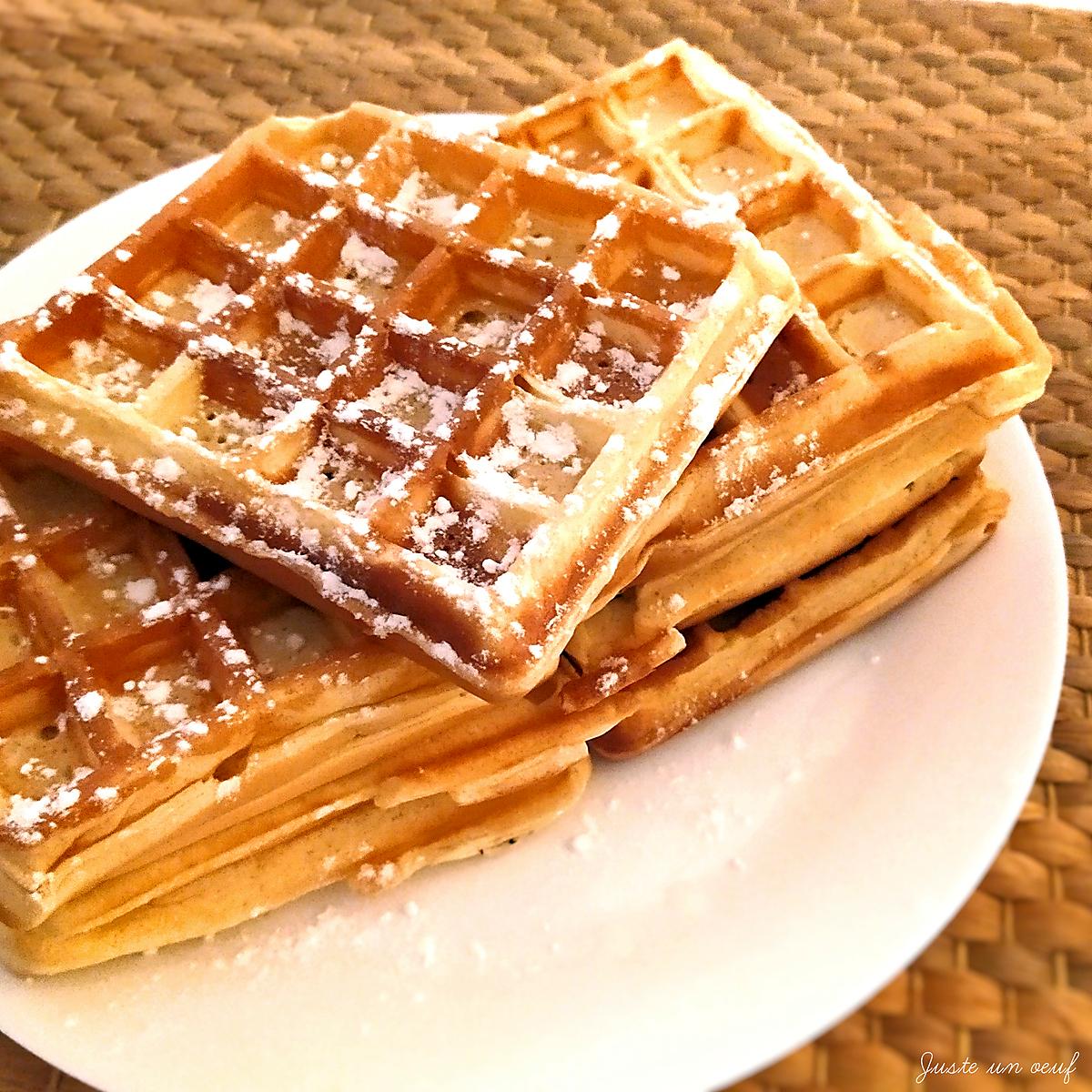 recette Gaufres légères