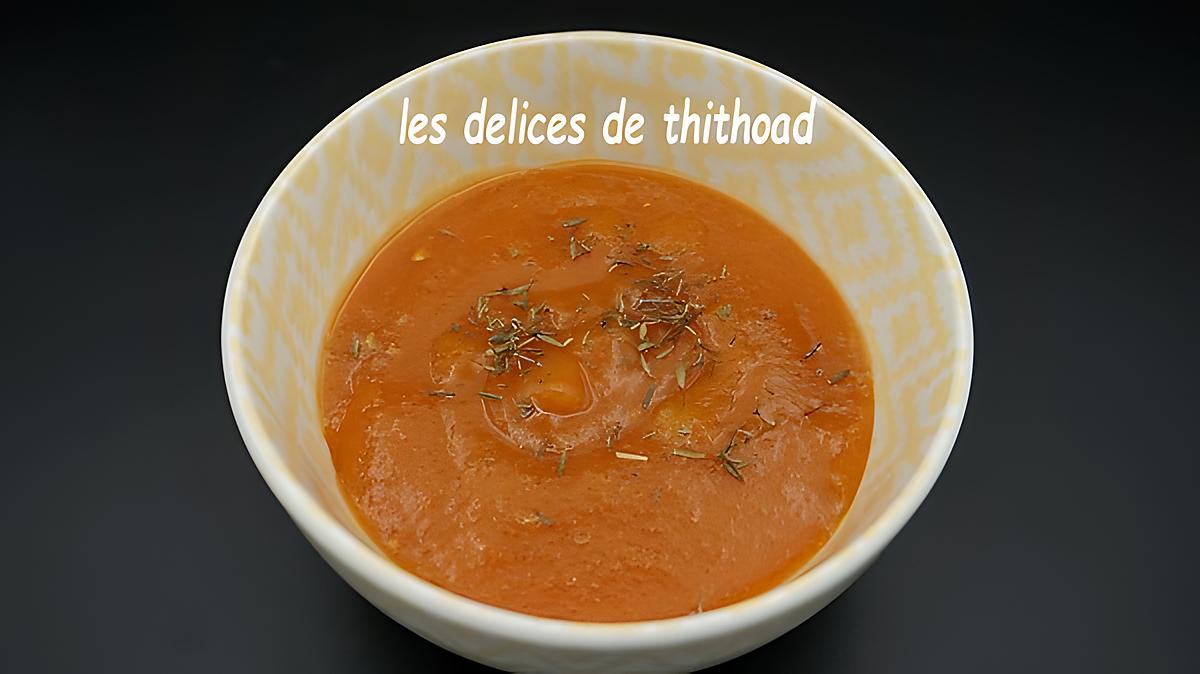 recette soupe de fenouil, pomme de terre et tomates