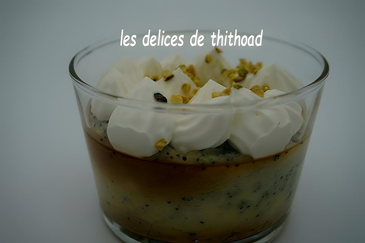 recette clafoutis de kiwis au graines de pavot et sa chantilly