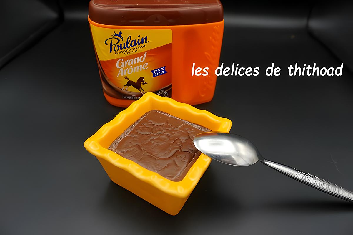 recette crème dessert au chocolat Poulain