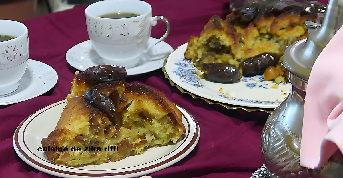 recette CAKE AUX FRUITS SECS POUR UN DESSERT GOURMAND