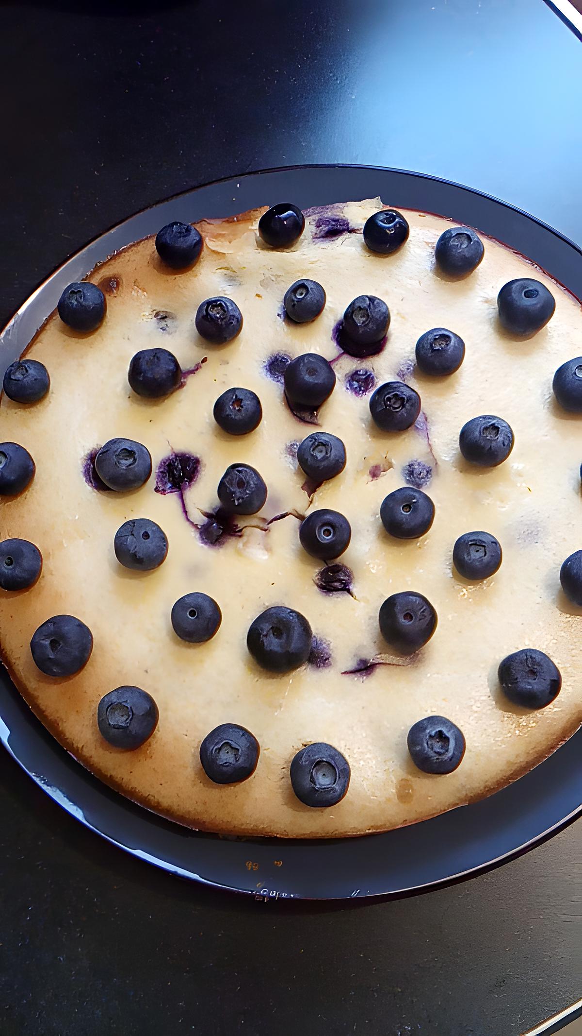 recette cheesecake ricotta myrtilles
