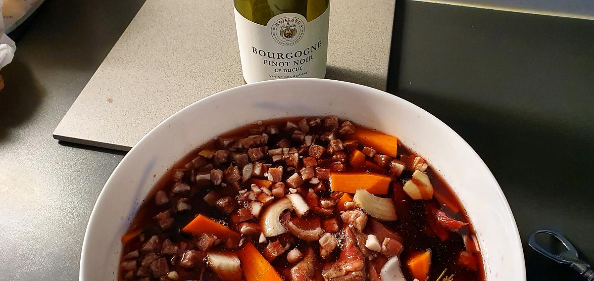 recette Bœuf Bourguignon