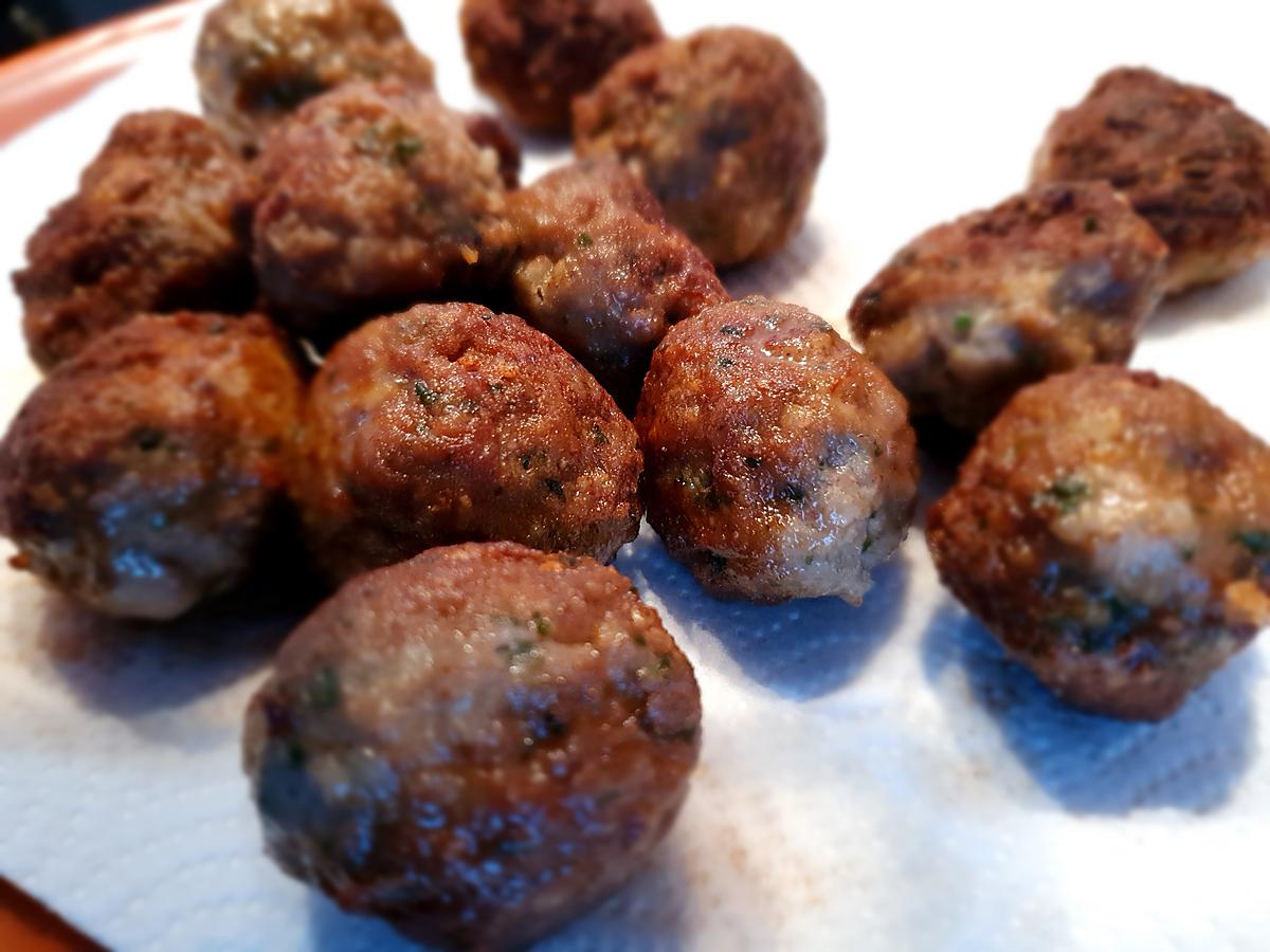 recette Boulettes de Bœuf Sauce Tomate