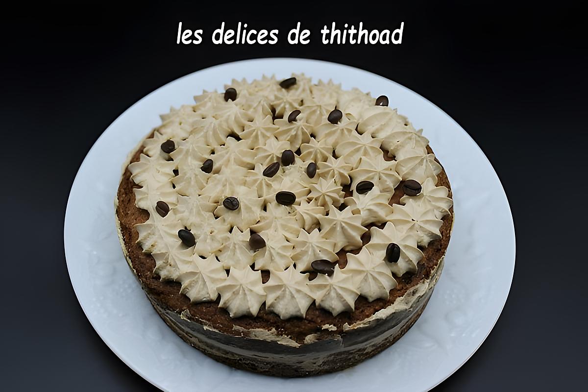 recette gâteau aux noix et café