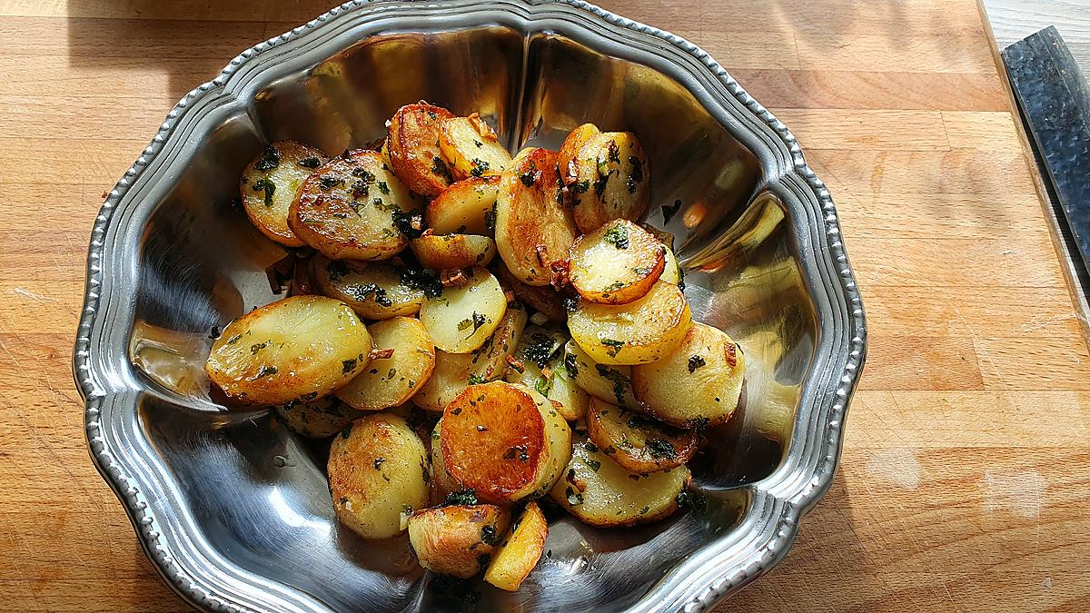 recette Pommes de terre Sarladaise