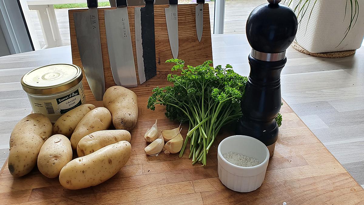 recette Pommes de terre Sarladaise