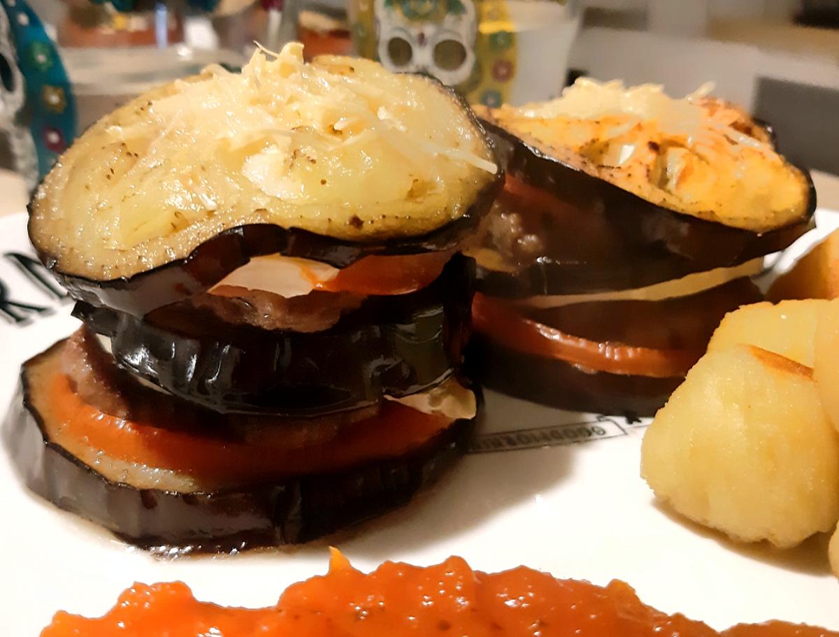 recette Aubergines façon Burger