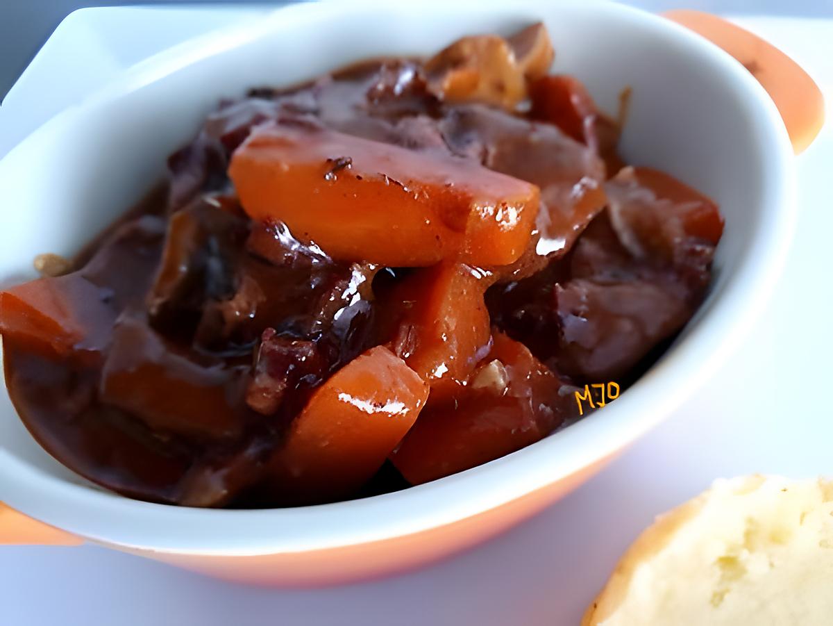 recette Bœuf Bourguignon