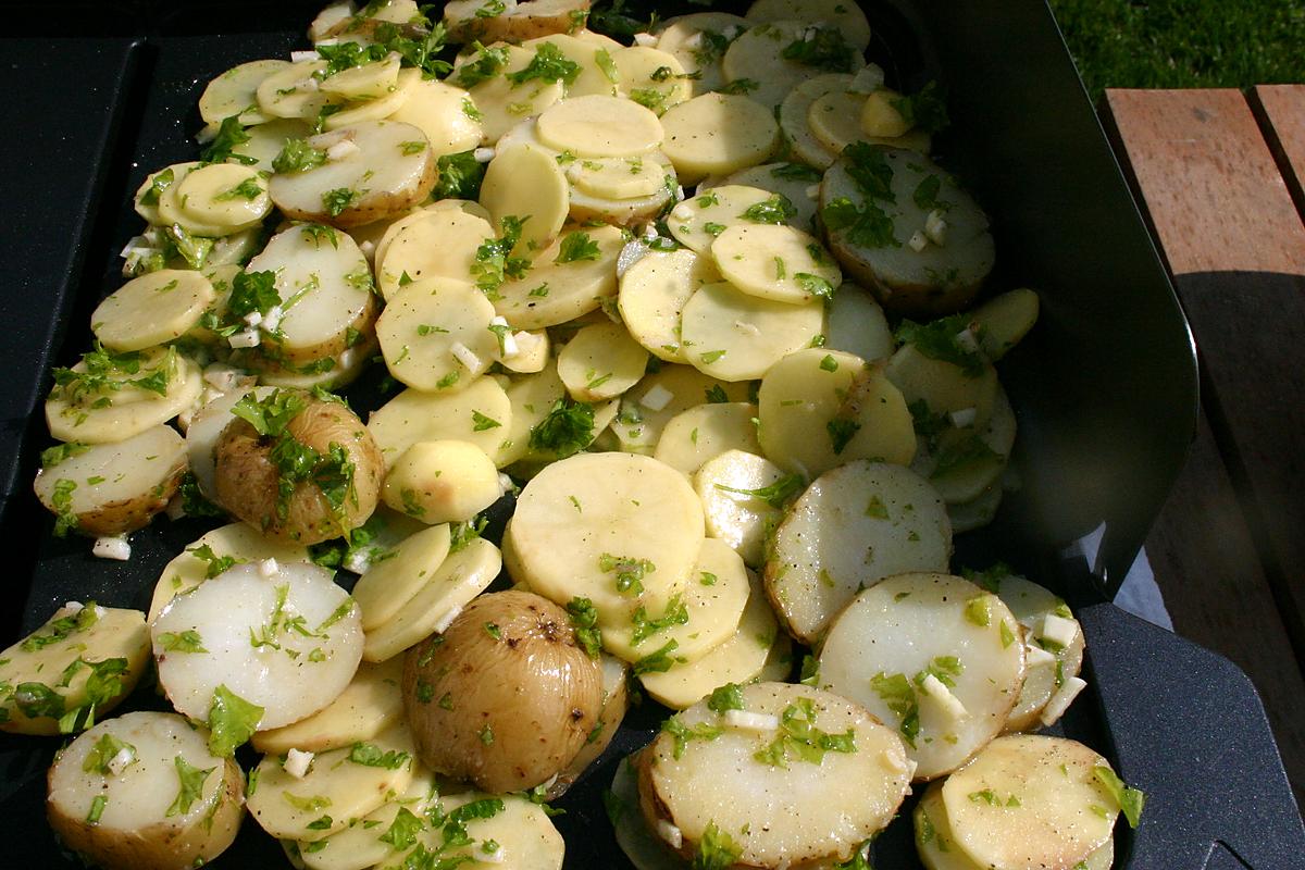 recette Faux Filets et Pommes de terre Sautées à la Plancha