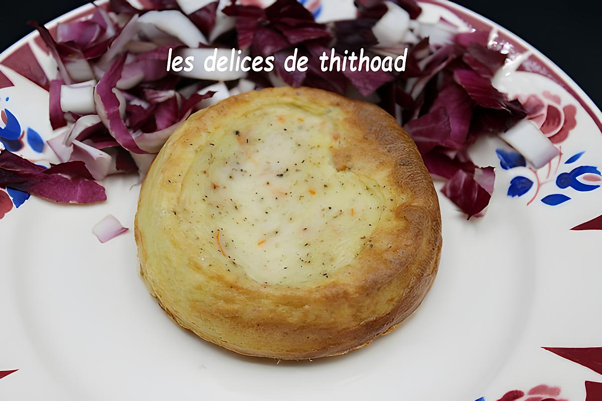 recette quiche sans pâte terre/mer, vide frigo