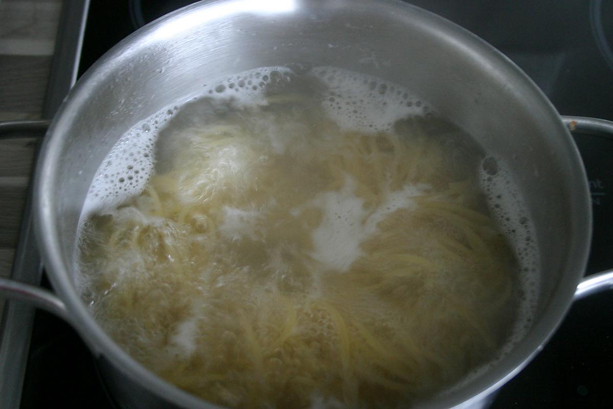 recette Spaghetti Dieppoise (ou l'art d'accommoder les restes)