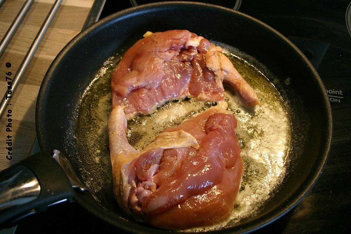 recette Suprêmes de Pintade à la Normande