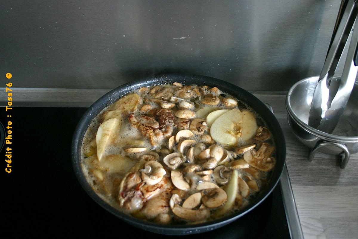 recette Suprêmes de Pintade à la Normande