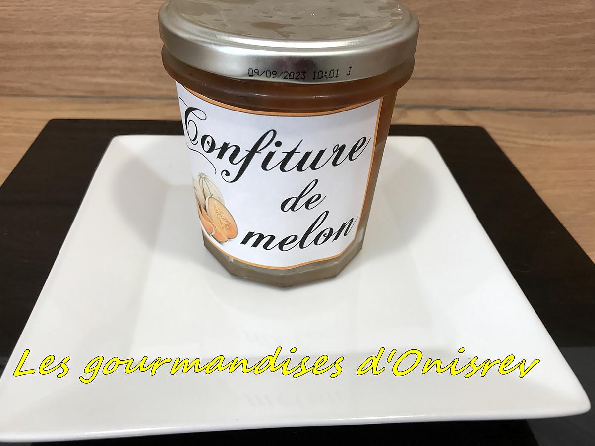 recette Confiture de melon de cavaillon à la badiane et orange confite