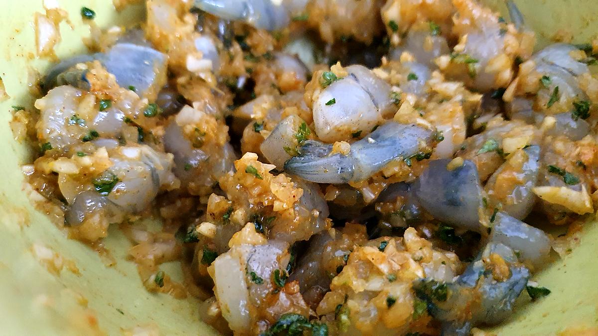 recette Samoussa aux crevettes