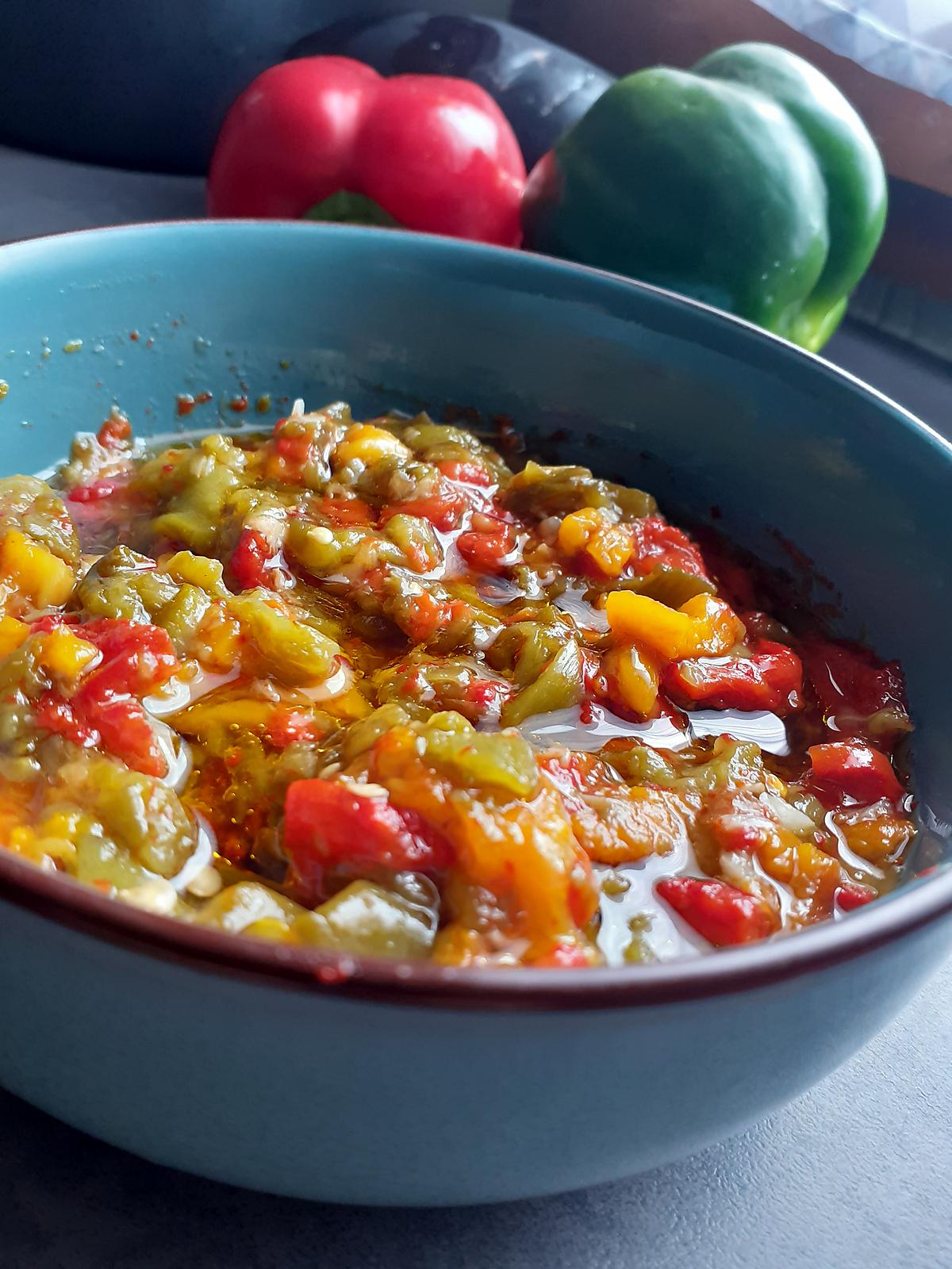 recette Salade de poivrons ( algérienne)