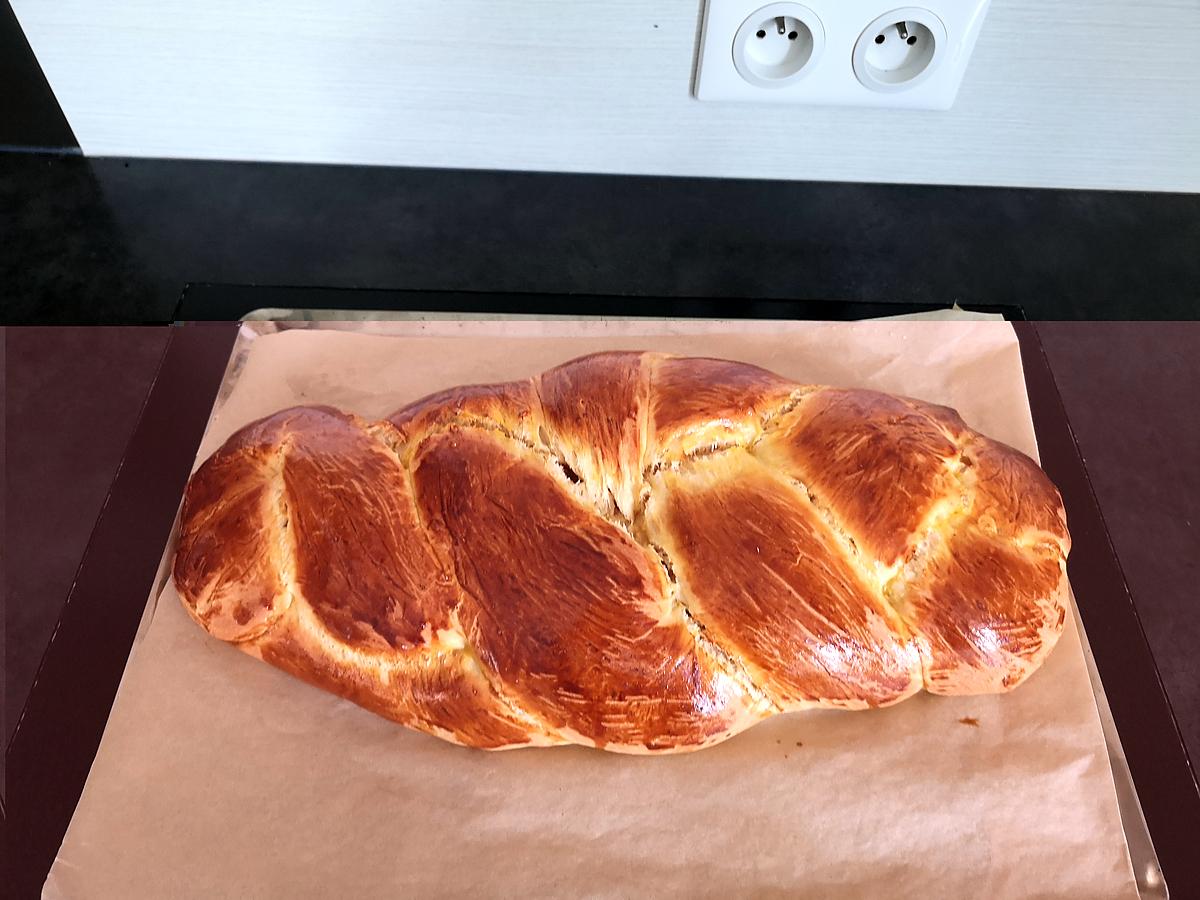 recette brioche tressée de marie pop