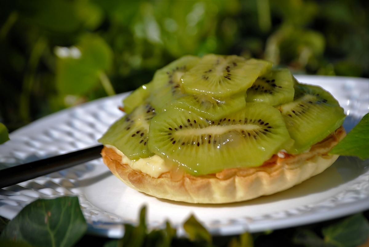 recette Tartelettes aux kiwis .