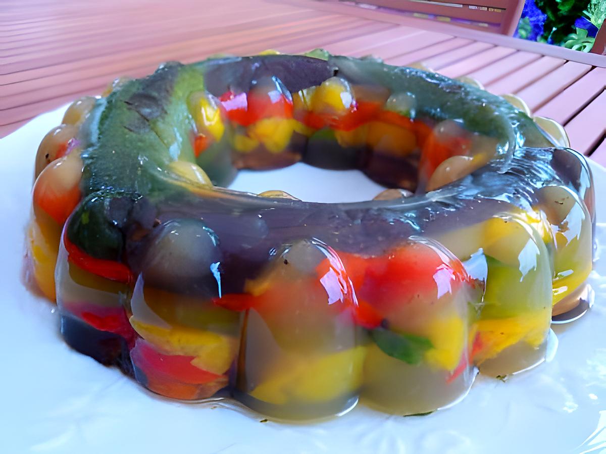 recette Légumes d'été grillés en couronne