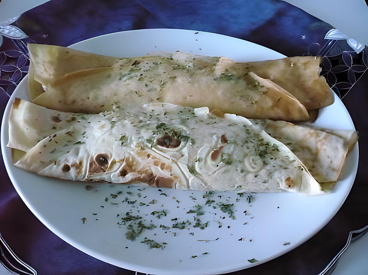 recette CREPES AU THON