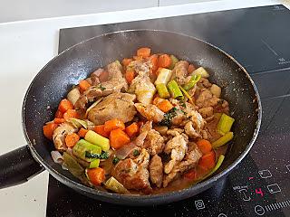 recette Araignée de porc aux légumes