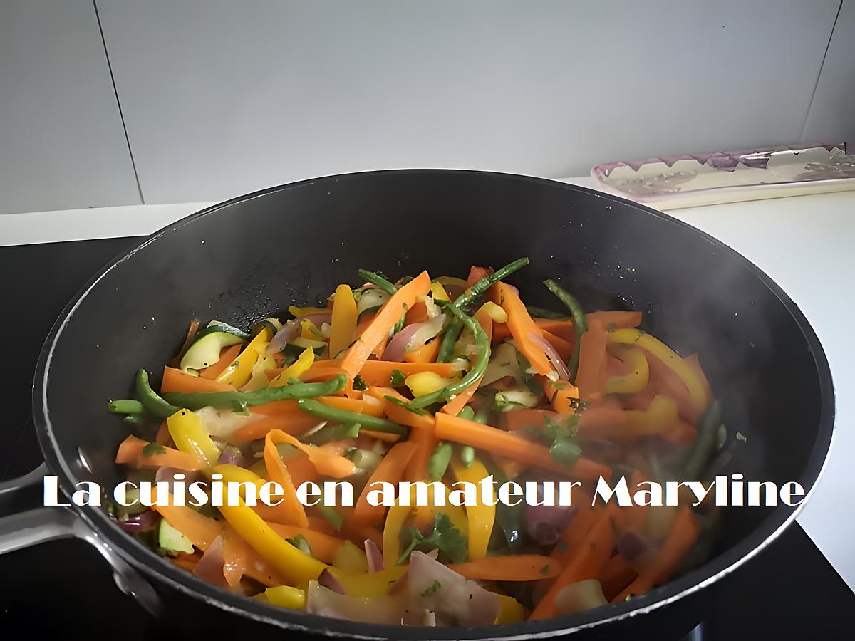 recette Poêlée de légumes