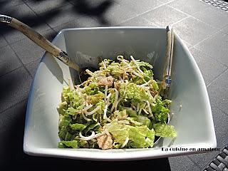 recette Salade de chou chinois