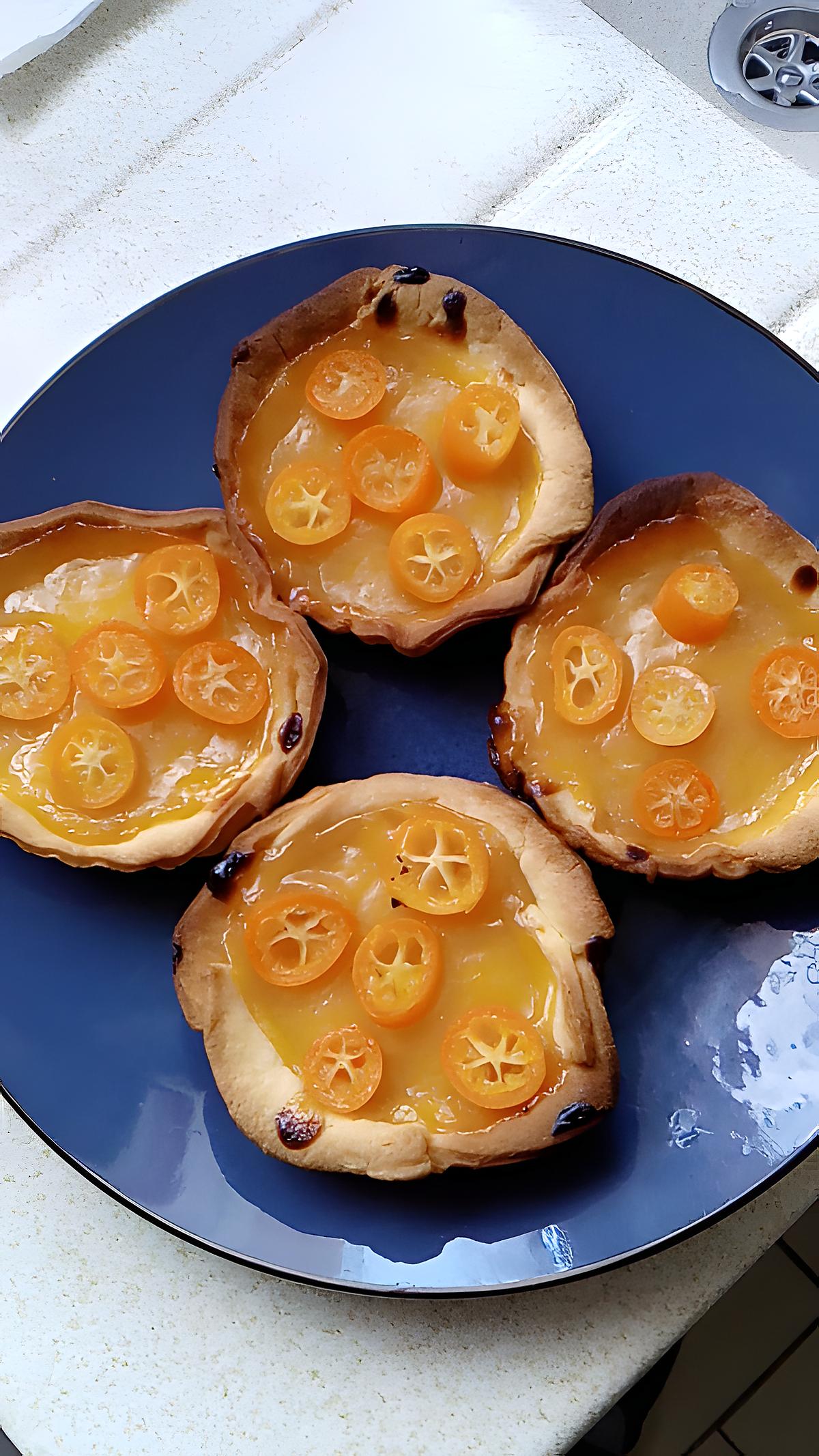 recette tartelettes au citron et kumquat