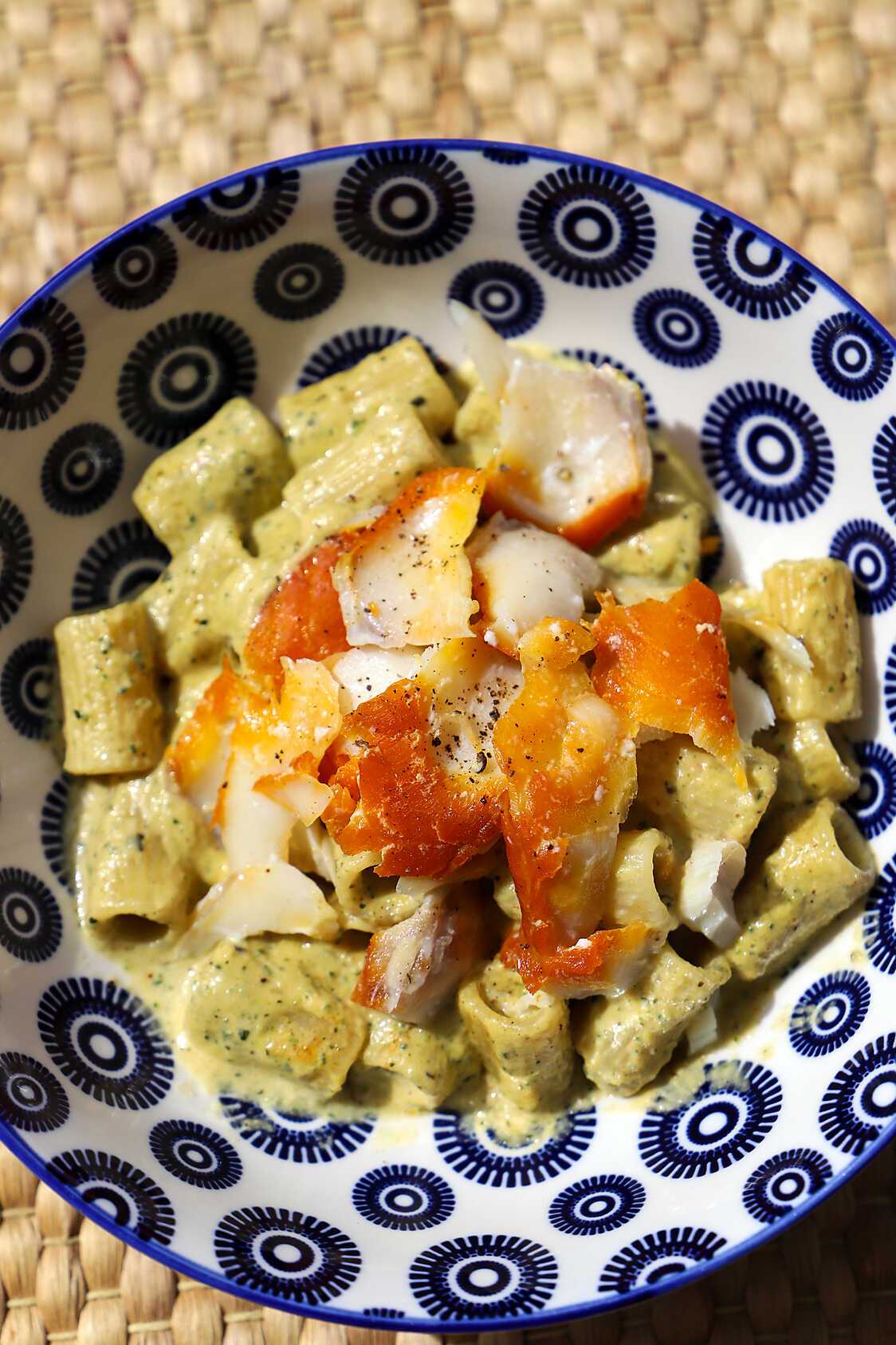 Haddock et crème de courgette