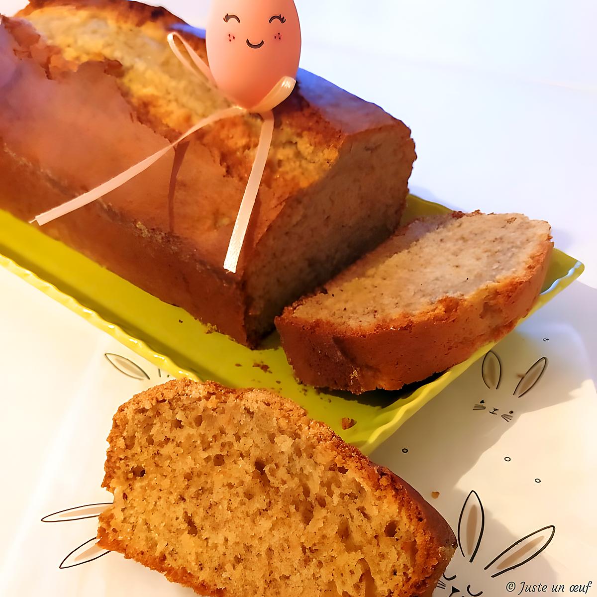 recette Cake au beurre de cacahuète